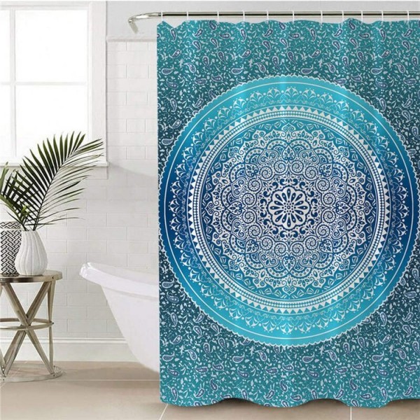 Mandala - Print Shower Curtain UK