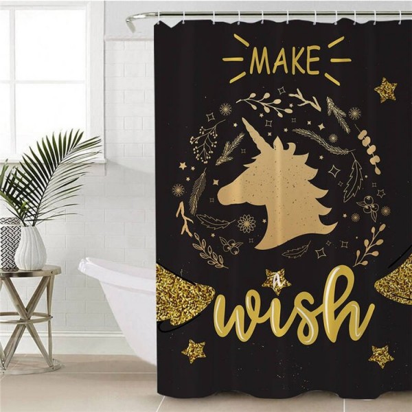 Unicorn - Print Shower Curtain UK