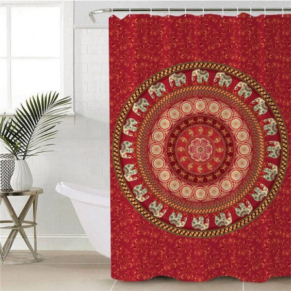 Mandala - Print Shower Curtain UK