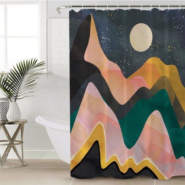 Night Sky - Print Shower Curtain UK