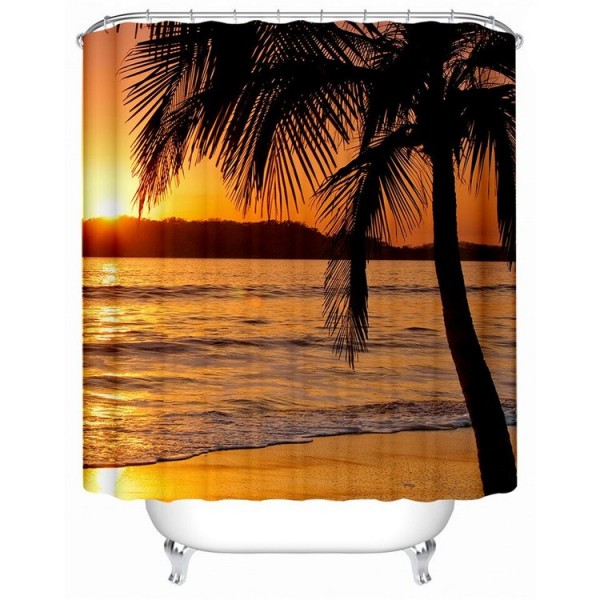 Sunset - Print Shower Curtain UK