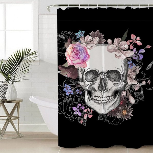 Sugar Skull - Print Shower Curtain UK