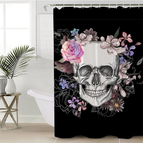 Sugar Skull - Print Shower Curtain UK
