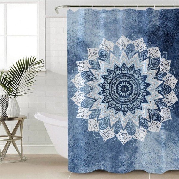 Mandala - Print Shower Curtain UK