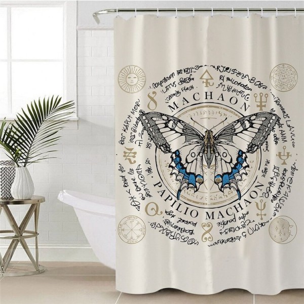Flying Butterflies - Print Shower Curtain UK