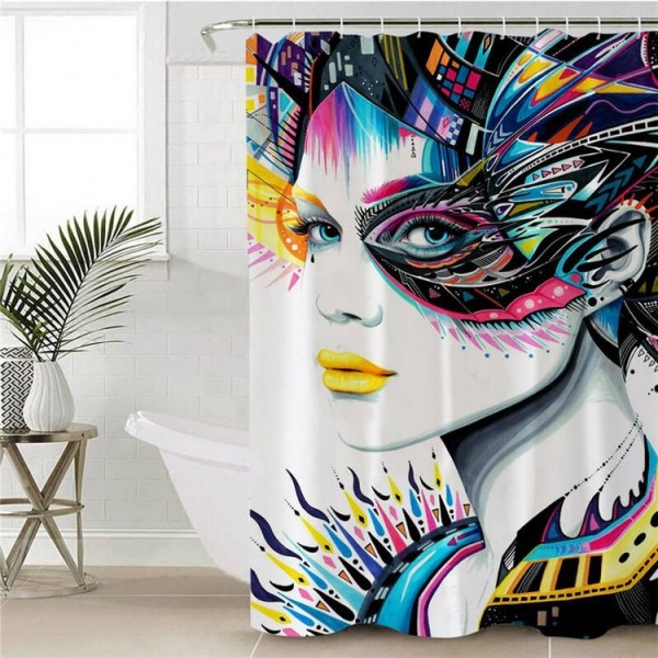 In My Mind - Print Shower Curtain UK