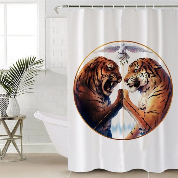 Peace - Print Shower Curtain UK