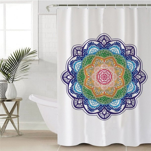 Mandala - Print Shower Curtain UK