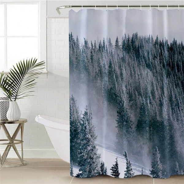 Forest - Print Shower Curtain UK