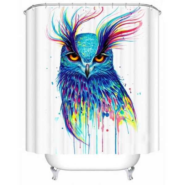 Into the Blue - Print Shower Curtain UK