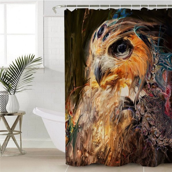 Fadeaway - Print Shower Curtain UK