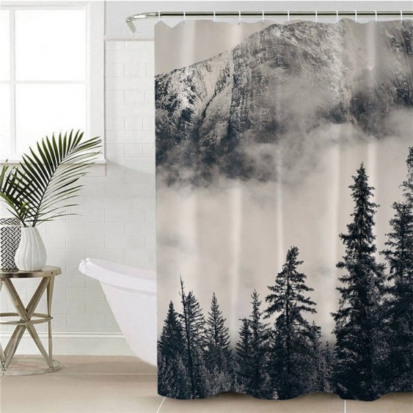Forest - Print Shower Curtain UK