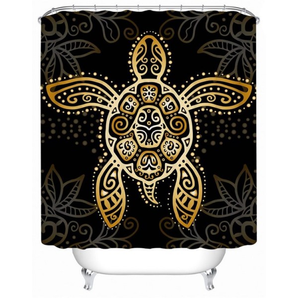 Sea Turtle - Print Shower Curtain UK