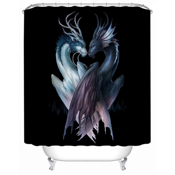 Dragons - Print Shower Curtain UK