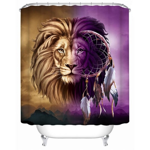 Wolf - Print Shower Curtain UK