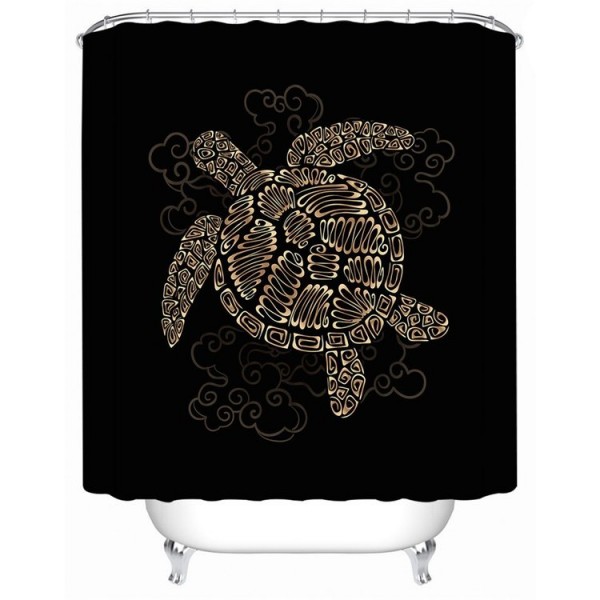 Sea Turtle - Print Shower Curtain UK