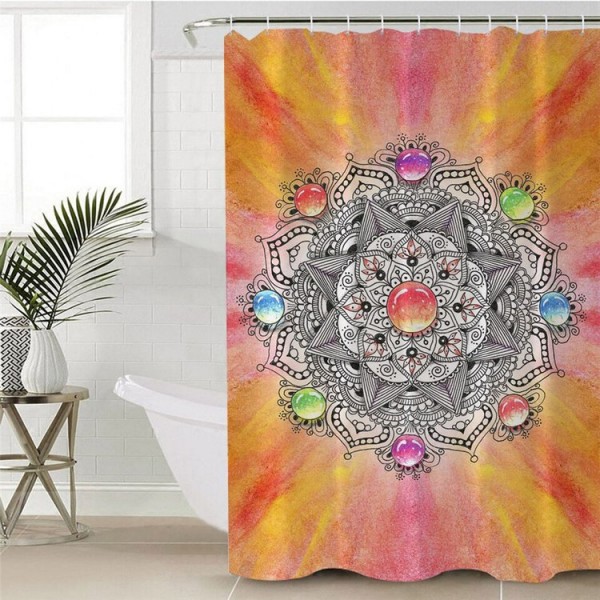Mandala - Print Shower Curtain UK