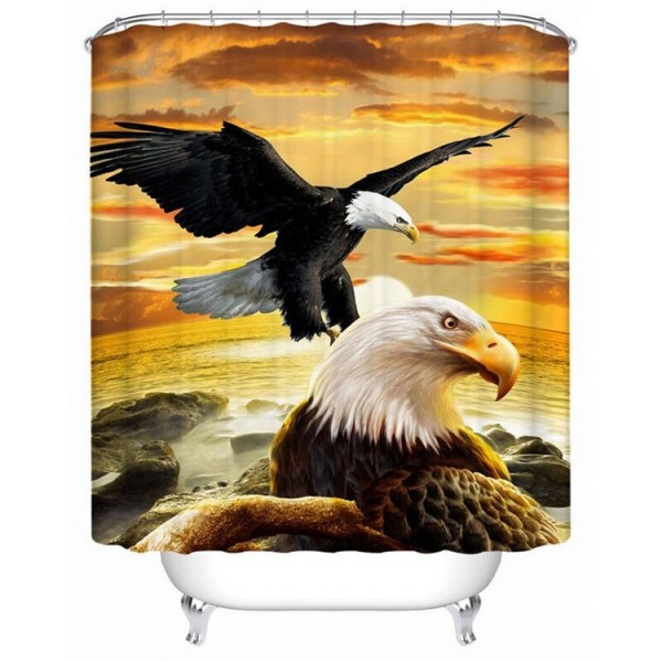 Eagle 3 - Print Shower Curtain UK