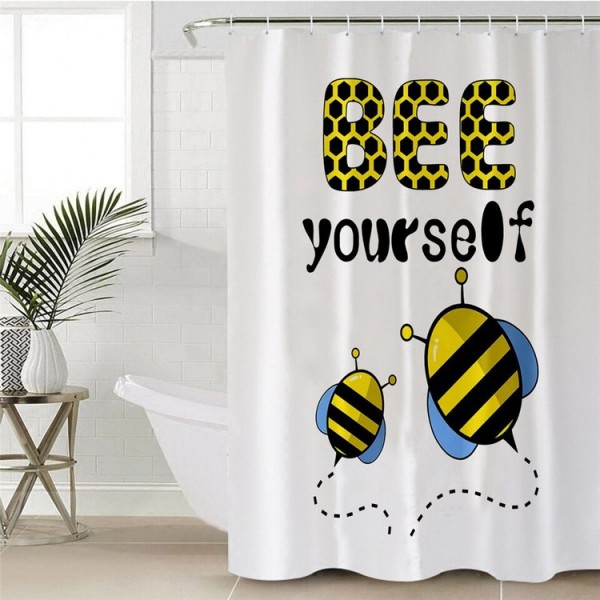 Bee Yourself - Print Shower Curtain UK