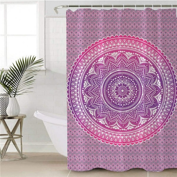 Mandala - Print Shower Curtain UK