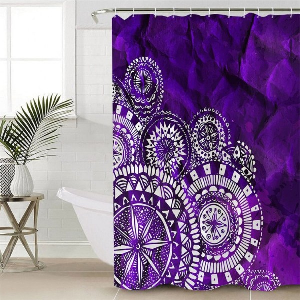 Mandala - Print Shower Curtain UK