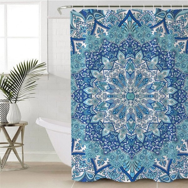 Mandala - Print Shower Curtain UK