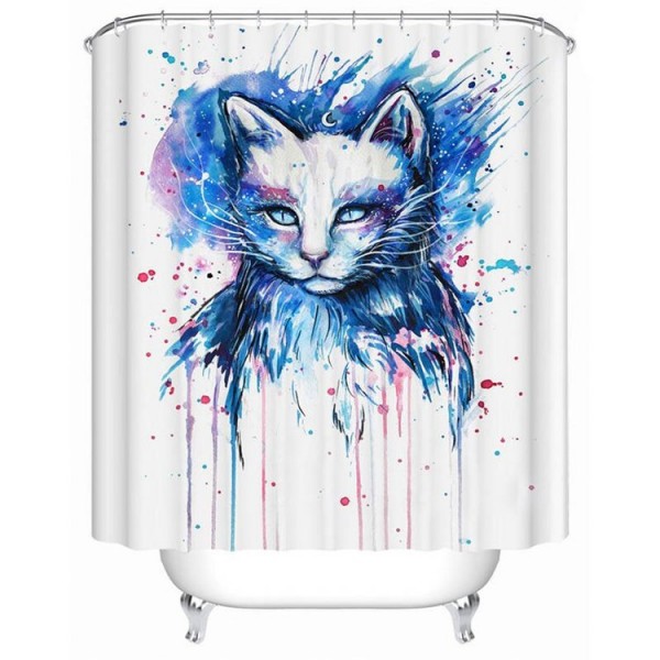 Space - Print Shower Curtain UK