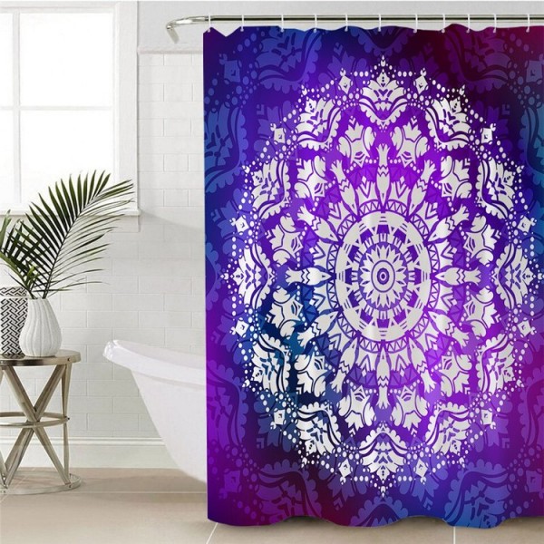 Mandala - Print Shower Curtain UK
