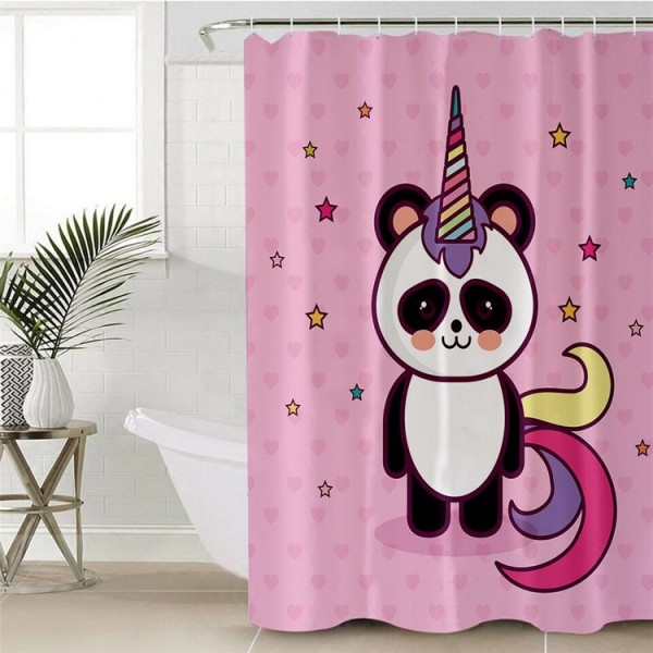 Panda - Print Shower Curtain UK