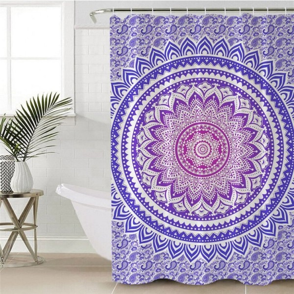 Mandala - Print Shower Curtain UK