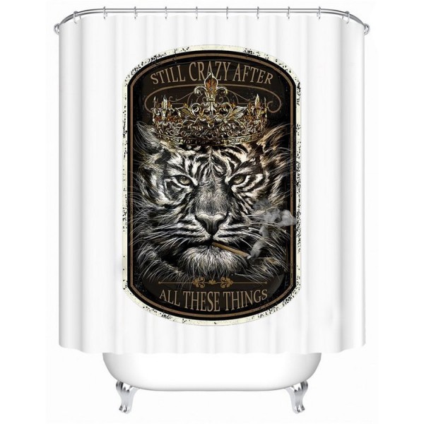 Tiger King - Print Shower Curtain UK