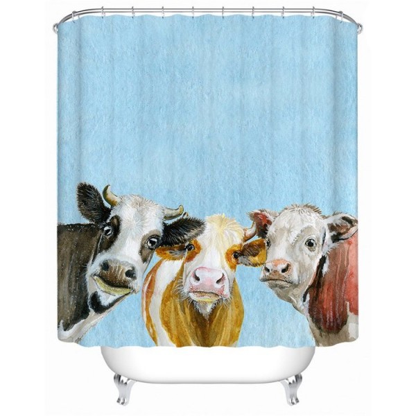 Milk Cow - Print Shower Curtain UK