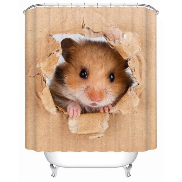 Hamster - Print Shower Curtain UK