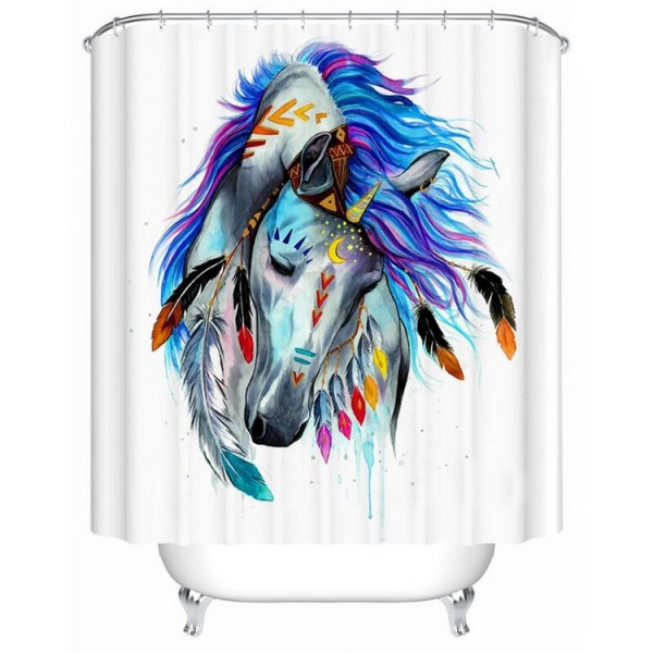 Pferd - Print Shower Curtain UK