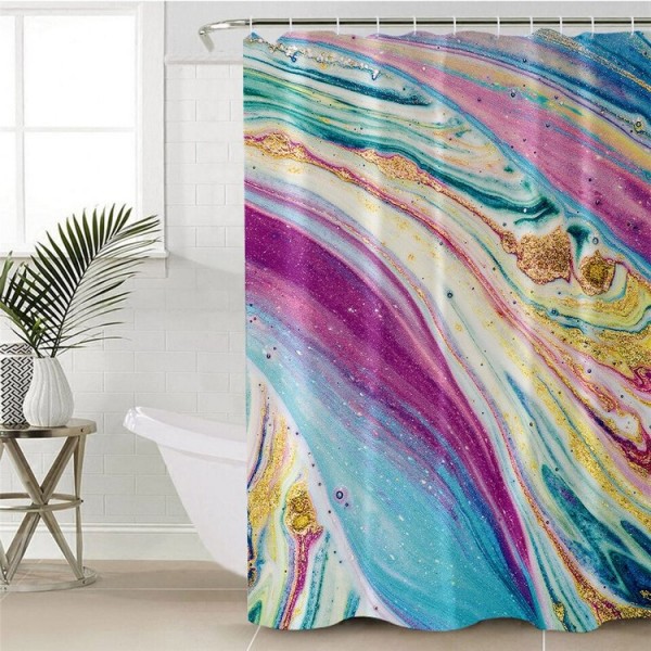 Marble - Print Shower Curtain UK