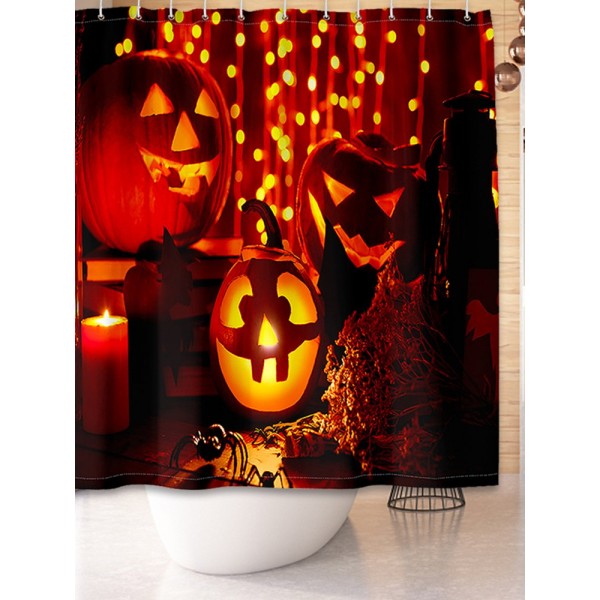 Halloween Pumpkin - Print Shower Curtain UK