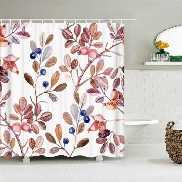 Leaves - Print Shower Curtain UK