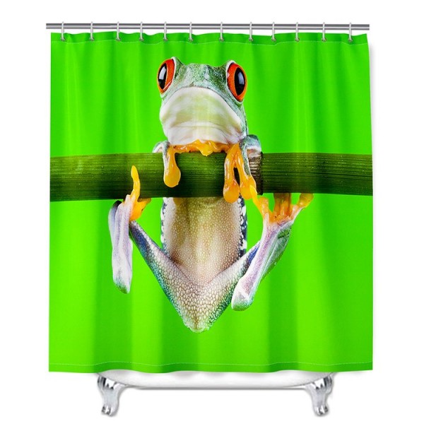 Frog - Print Shower Curtain UK