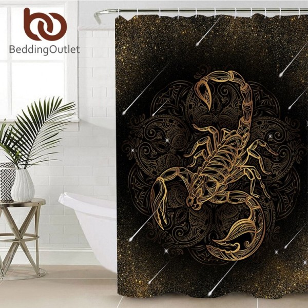 Scorpion - Print Shower Curtain UK