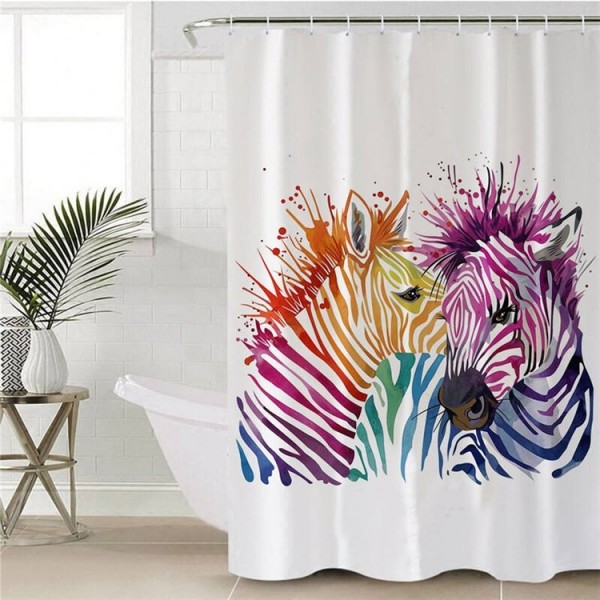 rainbow - Print Shower Curtain UK