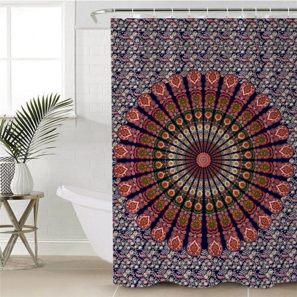 Mandala - Print Shower Curtain UK