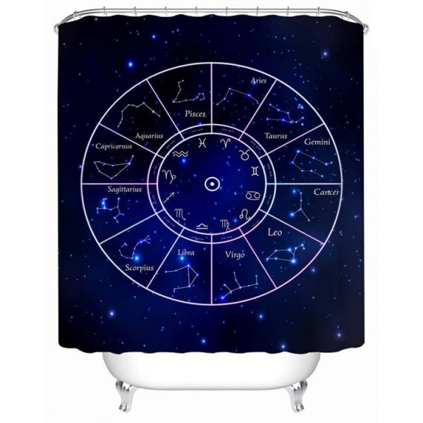Constellations - Print Shower Curtain UK