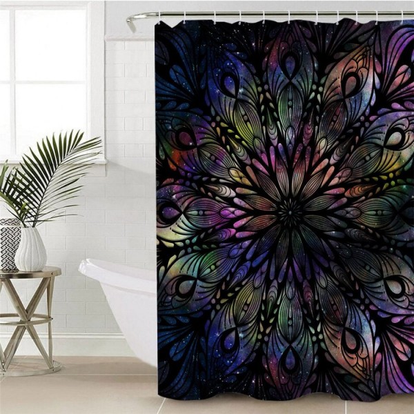 Mandala - Print Shower Curtain UK