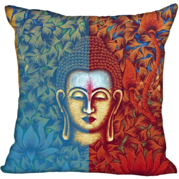 Buddha - Linen Pillowcase UK