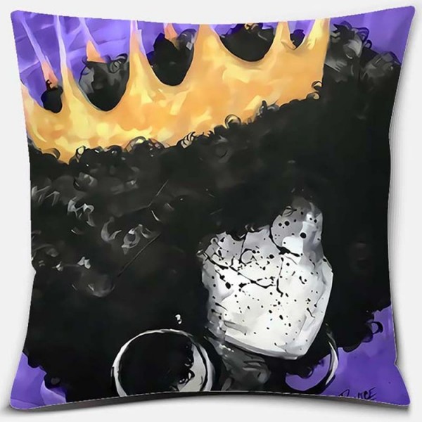 Purple - Linen Pillowcase UK