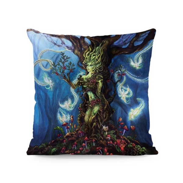 Tree of life - Linen Pillowcase UK