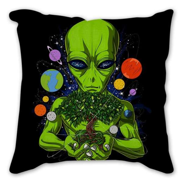 Alien - Linen Pillowcase UK