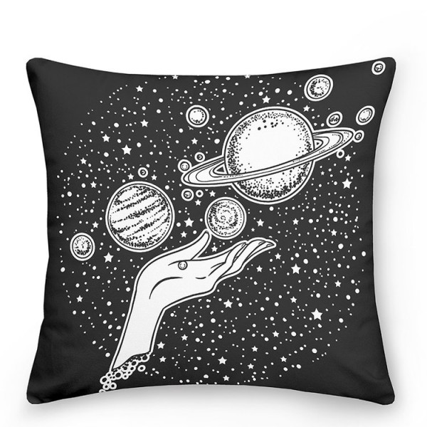 Hamsa Hand - Linen Pillowcase UK