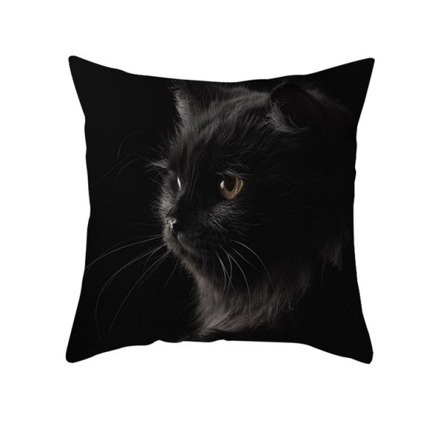 Cat - Linen Pillowcase UK