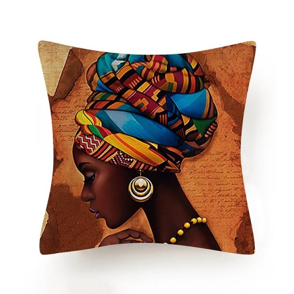 African-Linen Pillowcase UK